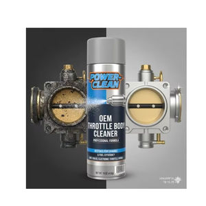 Limpiador de cuerpo de aceleración y admisión OEM, pulverizador limpiador de carburador, limpiador de depósitos de carbono, restaurador de motor - Product Image 1