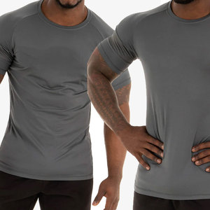 Camiseta de Compresión Verano 2026, Corte Regular, Elástica, Precio Bajo al por Mayor, 100% Algodón, Ropa Deportiva para Gimnasio, Secado Rápido, Transpirable - Product Image 6
