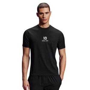 T-shirt de performance à manches courtes pour homme, léger, respirant, col rond, haut d'entraînement athlétique pour la salle de sport, la course à pied, la remise en forme, les sports - Product Image 1