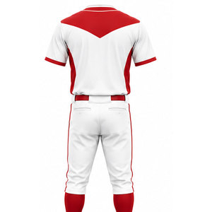 ชุดยูนิฟอร์มเบสบอลแบบทีม ผ้าเนื้อนุ่ม ระบายอากาศได้ดี สวมใส่สบาย ชุดกีฬาใหม่ล่าสุด - Product Image 5