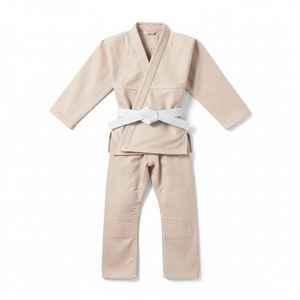 Équipement sportif professionnel de haute qualité, niveau compétition, tissu durable triple couture, ensemble uniforme de judo et de karaté - Product Image 3