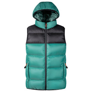 Wholesale Windproof <b>Women</b> Puffer Vest <b>Sleeveless</b> Bubble Down <b>Jacket</b> Winter Outerwear - Product Image 3