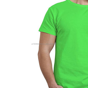 T-shirts en coton biologique 100 % personnalisés pour hommes – T-shirt uni jaune ajusté et tendance en maille pour garçons – Collection 2026 - Product Image 6