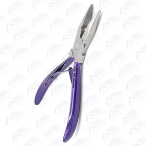 Ensemble de pinces d'extension de cheveux professionnelles 10 pinces de travail Salon outils d'extension de cheveux professionnels Instrument de beauté - Product Image 4