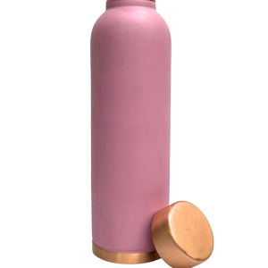 Bouteille en cuivre OTSAK, impression premium, pour un luxe moderne, usage au bureau, en extérieur et à domicile, écologique, portable, 34 oz (1000 ml), avec couvercles - Product Image 1