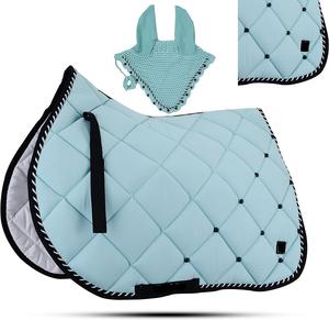 แผ่นรองอานม้าพร้อมฝากระโปรงหูที่เข้ากัน ปรับแต่งแผ่นรองอานม้าภาษาอังกฤษคุณภาพสูง szadeldek พร้อมกระเป๋า - Product Image 6