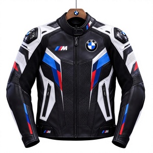 Chaqueta de Motociclismo Unisex de Cuero Vacuno Genuino, Equipo de Protección para Pista, Hecha a Medida, Certificación CE Nivel 2 - Product Image 2