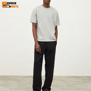 Cropped <b>Box</b> Fit T-Shirt 100% Cotton Eco-Friendly Anti-Pilling Regular Fit <b>Drop</b> Shoulder Custom Logo Streetwear Tee Wholesale - Product Image 2