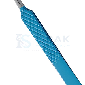แหนบดัดขนตาแบบมืออาชีพ สแตนเลสสตีล ด้ามจับเพชรบลูไดมอนด์  ความแม่นยำสูง - Product Image 2