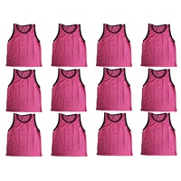 Chaleco Deportivo de Fútbol para Niños, Personalizado con Logotipo, Malla Transpirable, Antibacterial, Secado Rápido, Talla Grande, Cuello en U