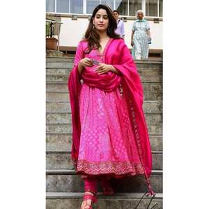 Robes de soirée design Robe de soirée élégante avec bas et Dupatta - Product Image 2