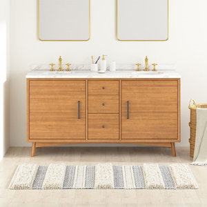 Customised Modern Flocked Polyester Bathroom Floor <b>Mat</b> Machine Made Purely Textured Carpet Quick Drying Bathroom Washable Quick - Product Image 4