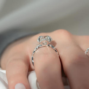 GIA/IGI ได้รับการรับรองจากผู้เชี่ยวชาญด้านสีเหลืองสีโรสโกลด์เพชรที่ติดทนนานสำหรับงานปาร์ตี้เครื่องประดับส่วนบุคคลราคาถูก - Product Image 2