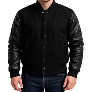High Quality <b>Men</b> Plus Size Varsity Sportswear <b>Men's</b> Jacket <b>Men's</b> Varsity Jacket Lightweight Baseball Loose Fit Varsity Jacket - Product Image 6