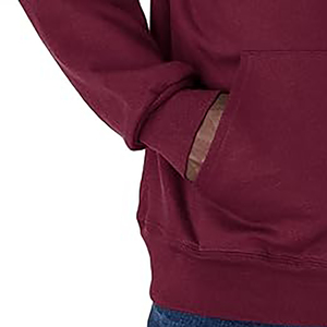 Sudadera con Capucha para Hombre, Mezcla de Algodón y Felpa, 370g, Tejido de Secado Rápido, Manga Raglán, con Bolsillo, Informal, para Invierno - Product Image 6