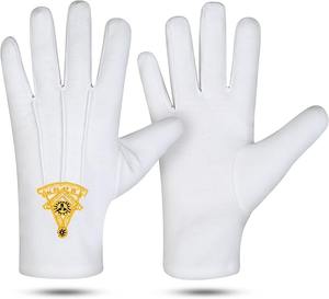 Estuche para delantal de masón maestro con bordado masónico de esquadro y compás - Logia Azul MM/WM Tamaño Provincial 16 pulgadas x 18 pulgadas - Product Image 4