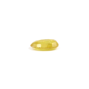 Handcrafted 3.4 Carat Oval Cut Yellow Sapphire Loose Gemstone for Fine Jewelry - Product Image 3