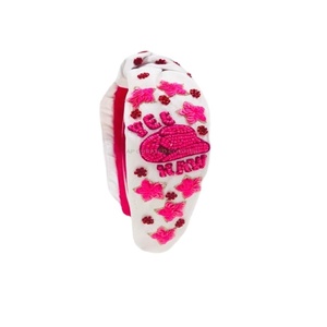 Funky Cartoon Randomized Seed Beaded <b>Headbands</b> Indian Seeds Beaded Hand Embellished Mickey Top Knotted Hair Accessory <b>Headbands</b> - Product Image 1