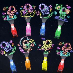 36 Luci LED Spaziali per Dita, Si Illuminano al Buio, per Feste a Tema Astronauta, Illuminazione per Feste Spaziali - Product Image 2