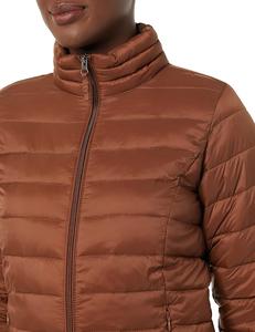 Servicio OEM, Chaqueta de Invierno para Mujer con Cuello Alto, Impresión de Logotipo Personalizado, Colores Personalizados, Transpirable, Elegante y a la Moda - Product Image 6