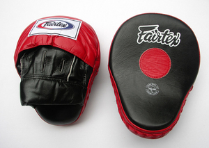 Custom Micro Boxing Focus Mitts PU Leather Curved Target <b>Pads</b> for Training & Sparring in MMA Muay Thai & Kickboxing - Product Image 4