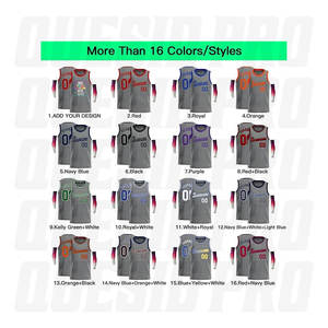 Camiseta de Baloncesto Talla Grande, Sublimada, Reversible, Antibacteriana, Cuello en V, Aberturas para los Brazos - Product Image 3