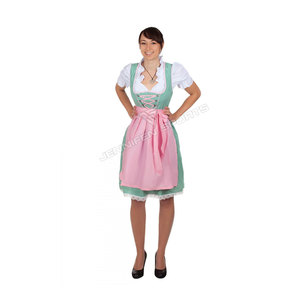 Bright New Arrival Mini Bavarian Dirndl <b>Skirt</b>/<b>Halloween</b> Echo Costume (Women's) - Product Image 2