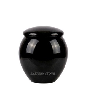 Premium Marble Funeral Ash Cremation Urn for Adult Human Ashes with Matching Keepsake Urn <b>Memorial</b> Set Wholesale Natural <b>Stone</b> - Product Image 3