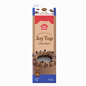 Crema Decorativa Profesional Joy Top Chocolate Dairy Blended Topping Creamer 1KG para Decoración de Pasteles, Repostería Comercial y Fabricación de Alimentos, HALAL - Product Image 1