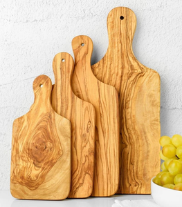 Tabla de cortar de madera duradera y ecológica de primera calidad con cuerpo de madera de acacia recuperada para hoteles y restaurantes por blossom craft india. - Product Image 6