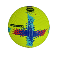 Ballon de football Soccer Max Pro de haute qualité, taille 4/5, thermocollé/hybride/cousu à la machine, logo client, clubs sportifs, matchs