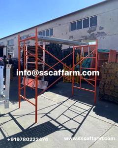 Modern Style Chile Construction <strong>Galvanized</strong> Steel Ladder <strong>Frames</strong> and <strong>Scaffolding</strong> 2-Layer <strong>Frame</strong> for Sale - Product Image 3