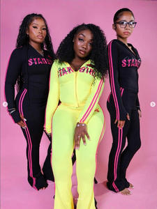 2026 European and American Retro Hooded Casual Waist-Cinching Slimming Letter Print <b>Set</b> for Fashion-Forward Women - Product Image 5