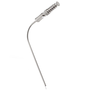 Tube d'aspiration médical Premium Fergusson en acier inoxydable de qualité chirurgicale avec valve de coupure à doigt et commande ergonomique - Product Image 6