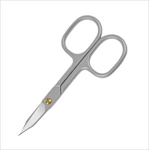 Ciseaux à ongles de haute qualité, ciseaux à cuticules courbés, en acier inoxydable, vente en gros, étiquette privée, logo personnalisé - Product Image 4