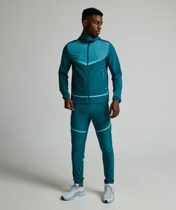 Vente flash : Ensemble de survêtement coupe-vent deux pièces pour homme, léger, en nylon, à capuche et avec cordon de serrage, idéal pour l'automne - Product Image 6