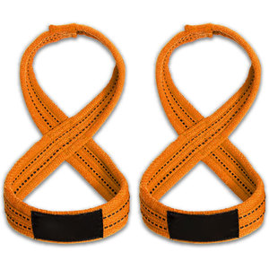Wrist Support Figure 8 <b>Strap</b> Gym Training Customized Top Quality Gym Workout Figure Eight <b>Straps</b> <b>for</b> <b>Lifting</b> - Product Image 1