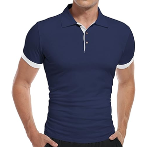 Camisetas Polo de Manga Corta para Hombre, Corte Slim Casual, Camisas Básicas de Algodón para Uso Diario y de Oficina - Product Image 3