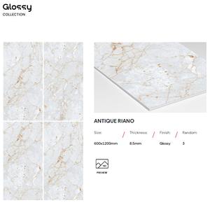 Carreaux anciens de haute qualité 600x1200mm, carreaux de sol brillants antidérapants en porcelaine, carreaux de sol en céramique pour salle de bain et balcon - Product Image 3
