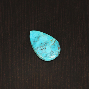 Turquoise naturelle américaine d'Arizona, cabochon en forme de poire, pierre précieuse de 14,8 carats, 29x19 mm, pour la fabrication de bijoux - Product Image 3