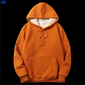 Sweat-shirt unisexe 100% coton Prolmer à fermeture éclair, coupe ample, impression en relief, streetwear, automne - Product Image 3