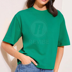 Camiseta Holgada de Verano para Mujer con Logotipo Personalizado, Colores y Tallas a Medida, 100% Algodón Transpirable, Hecha en Pakistán - Product Image 2