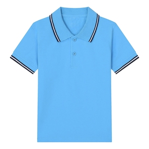 Nouveau polo pour enfants 2026, tendance mode, tissu respirant, coutures de haute qualité, idéal pour l'uniforme scolaire et les tenues décontractées - Product Image 5