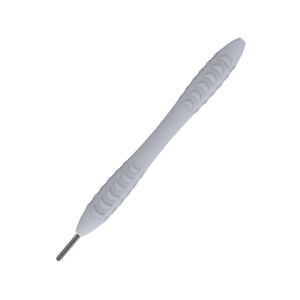 Professional <b>Light</b> Grey Cone <b>Socket</b> Mouth Mirror Handle Non-Slip Dental Instrument Threaded Manual Diagnostic Handle - Product Image 2