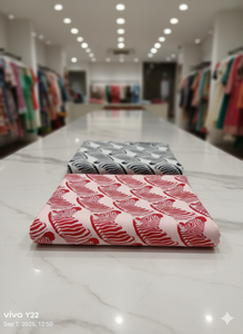 ผ้าฝ้ายทอเนื้อนุ่ม ระบายอากาศได้ดี น้ำหนักเบา เป็นมิตรกับสิ่งแวดล้อม พิมพ์ลายดอกไม้ สำหรับเสื้อผ้าเด็กหญิงและเด็กชาย - Product Image 2