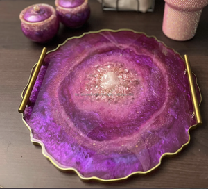 Nhựa 100% Epoxy Phục Vụ Khay Vòng Hình Dạng Mô Hình Mô Hình Cho Bữa Ăn Sáng Ăn Trưa Bữa Ăn Tối Cho Nhà Hàng Khách Sạn Nhà Bếp Trang Trí Nội Thất Công Cụ - Product Image 4