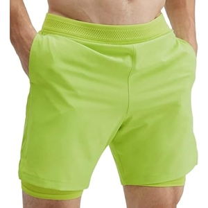 New Stitched Men Gym Short Custom Logo/Colors Anti wrinkle Breathable Premium Quality man Gym Short with in Wholesale Price - Product Image 1