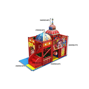 Petit ensemble de jeux d'<span class=keywords><strong>intérieur</strong></span> pour enfants, tout-petits et bébés, avec structure d'escalade et aire de jeux souple - Product Image 2