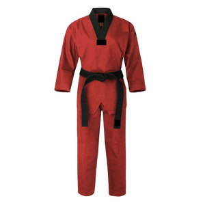 Tenue de Taekwondo Homme Durable et Flexible, Coupe Classique, Confortable et Respirante en Polyester/Coton, pour Arts Martiaux - Product Image 1