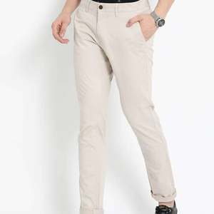 Pantalon d'été décontracté pour homme 2026, coupe slim, jambe droite, ample, style business, fin, long, haut de gamme, fabriqué au Bangladesh - Product Image 1